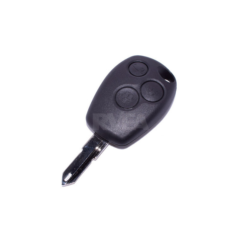 Coque de clé Renault 3 boutons pour Duster de 2011 à 2015