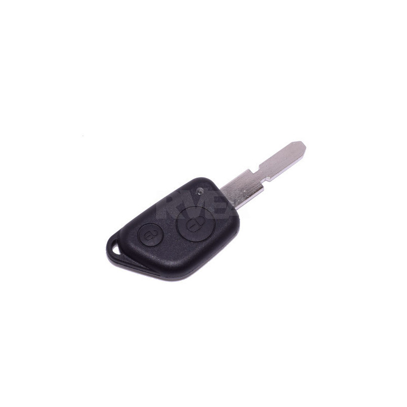 boitier de télécommande coque de clé Peugeot 306 2 boutons HF